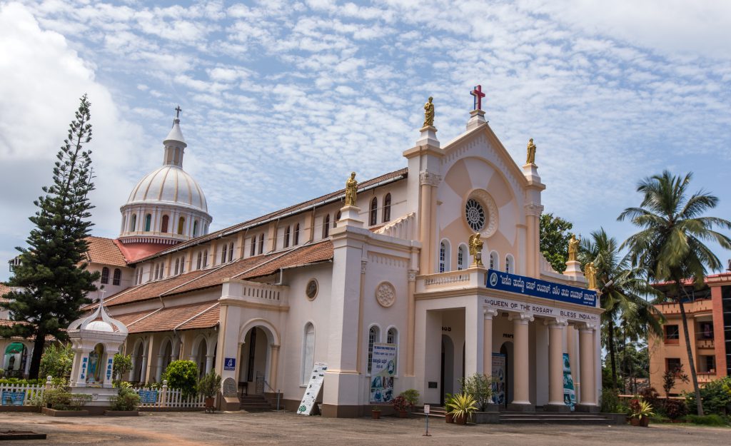 Mangalore Cathedral Shrine provided shelter to 400 trapped guest ...